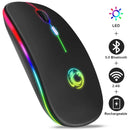 Mouse Gamer Sem Fio - Bluetooth - Recarregável